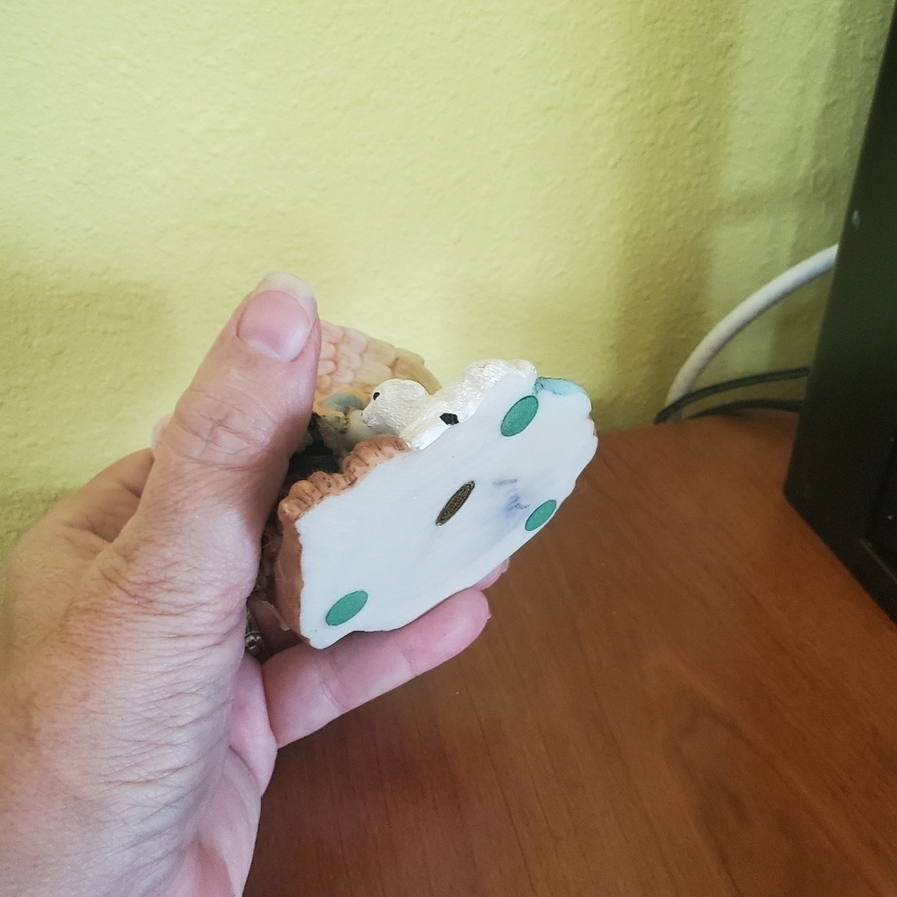 Lion&Lamb Angel statue - Picture 8 of 9